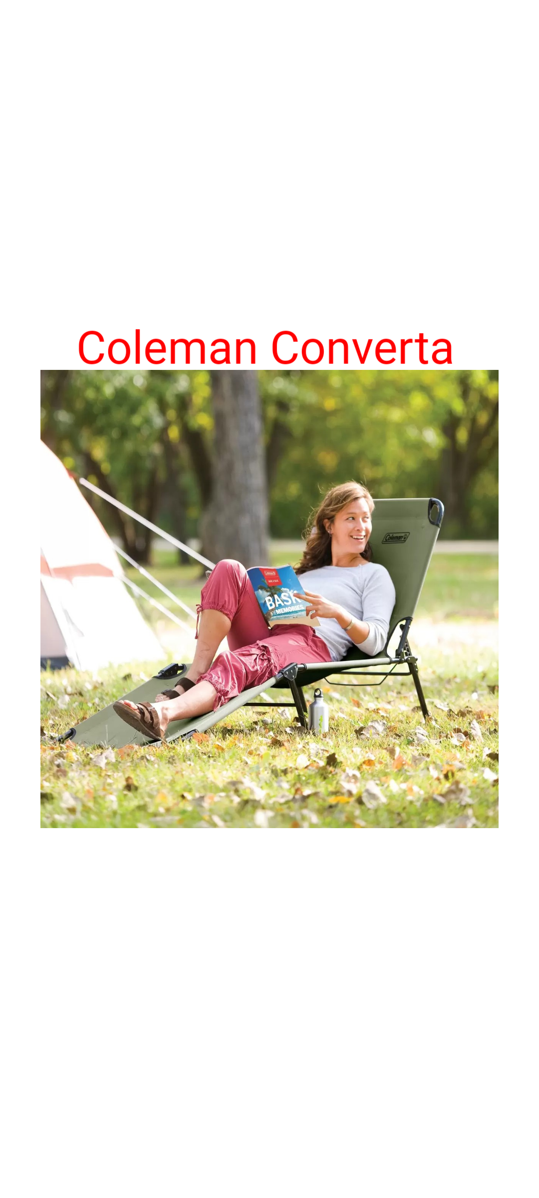 Coleman コールマン コンバータ コット オリーブ色 - 寝袋/寝具